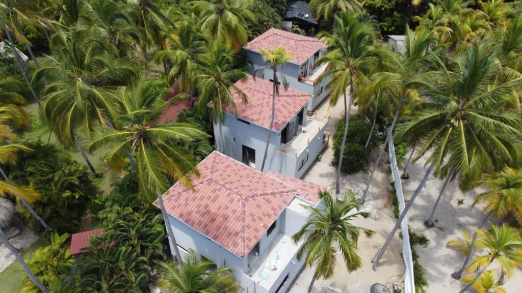 Aerial view of the Mystic Beach Resort