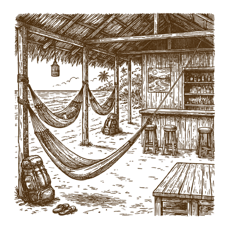 illustrated representation of the Backpacker Spirit